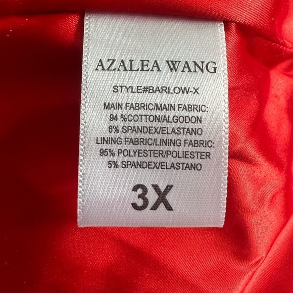 GORGEOUS Azalea Wang puffer coat size 3x. Red, NWT - Picture 6 of 10